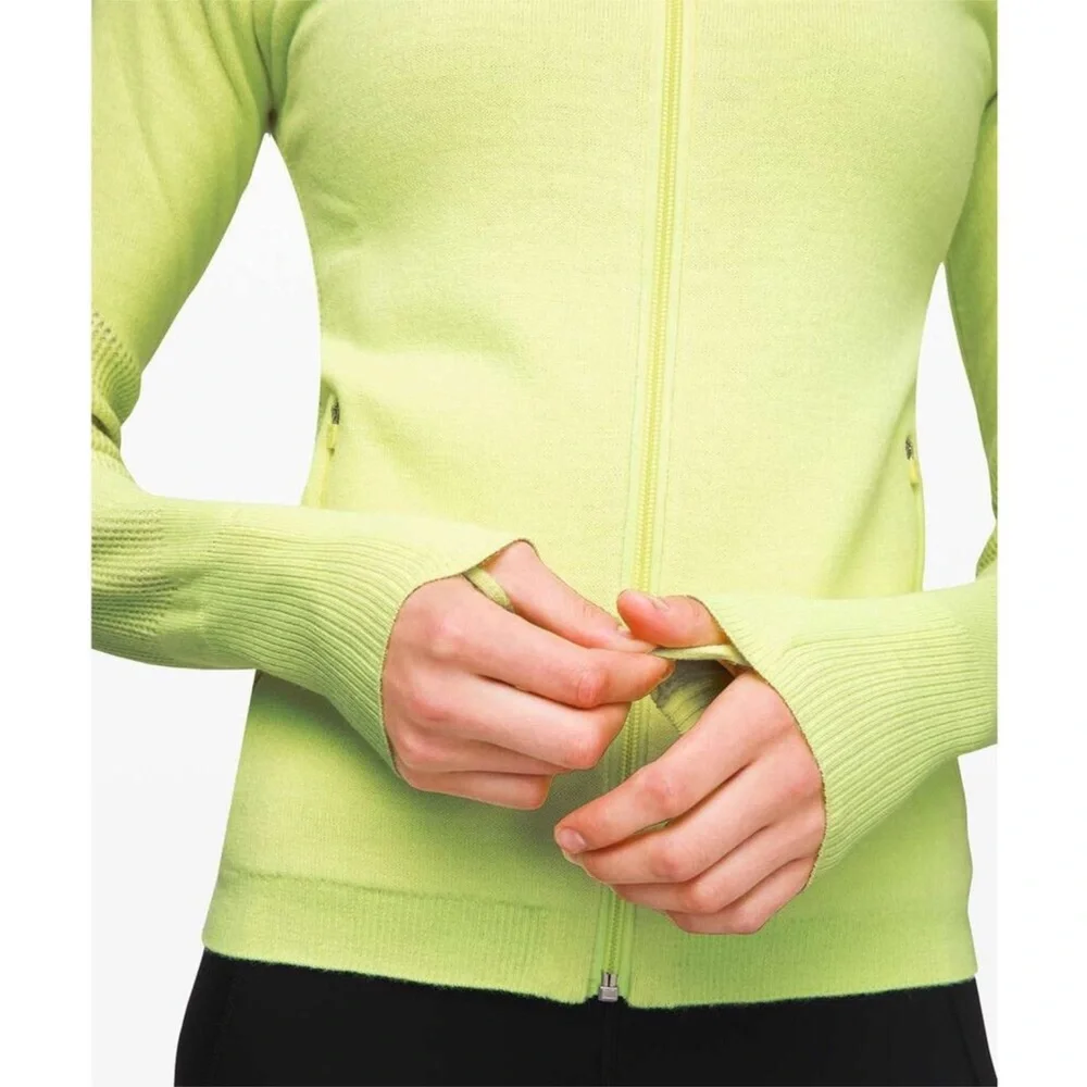 lululemon Jacket Merino Wool Blend Sweat Success